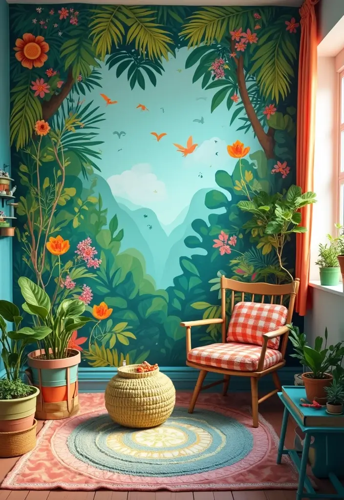 30 Over the Garden Wall Poster Designs to Decorate Your Room - 29. Lush Tropical Gardens