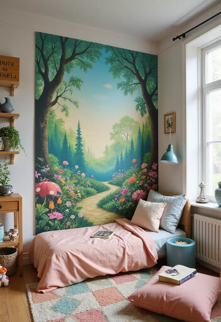 30 Over the Garden Wall Poster Designs to Decorate Your Room - 7. Fantasy Garden Landscapes