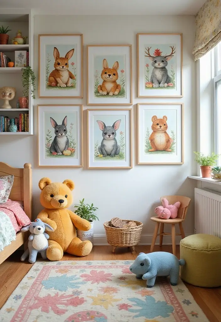 30 Over the Garden Wall Poster Designs to Decorate Your Room - 9. Enchanted Animal Portraits