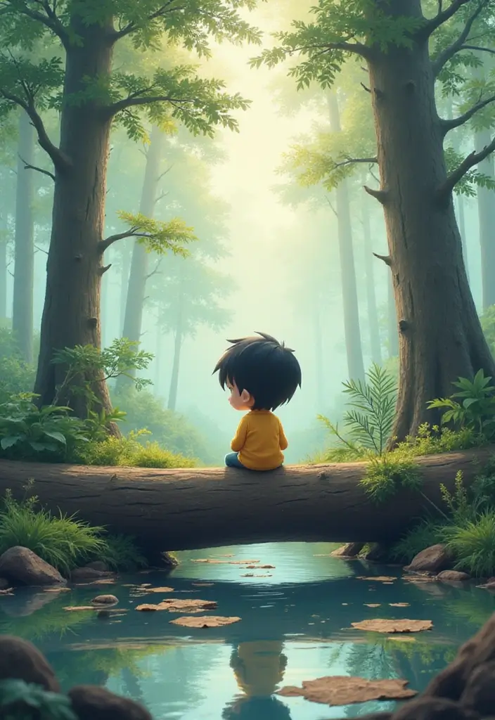 30 Over the Garden Wall Wirt Artworks That Capture His Spirit - 14. Wirt's Quiet Moments