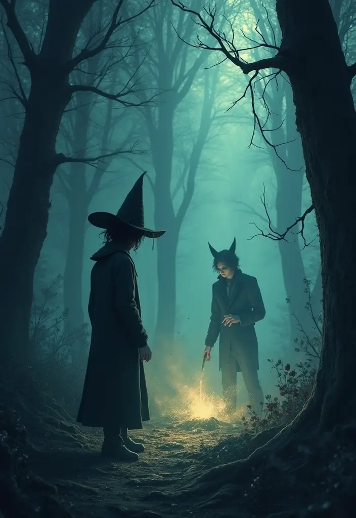 30 Over the Garden Wall Wirt Artworks That Capture His Spirit - 18. Wirt’s Mysterious Encounters