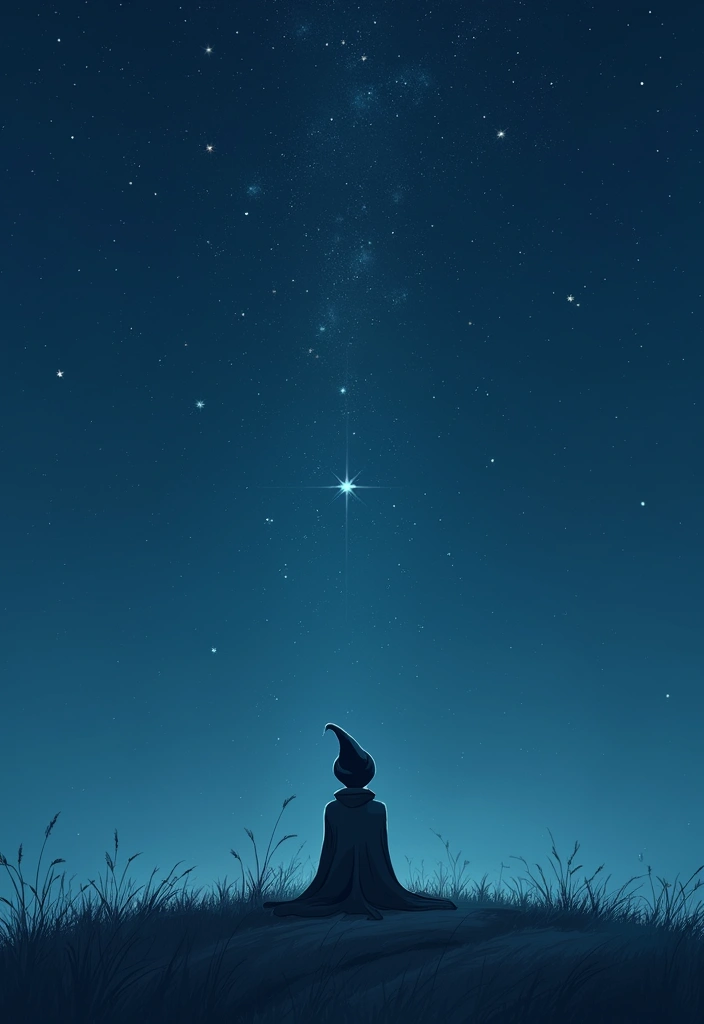 30 Over the Garden Wall Wirt Artworks That Capture His Spirit - 2. Wirt Under the Starlit Sky
