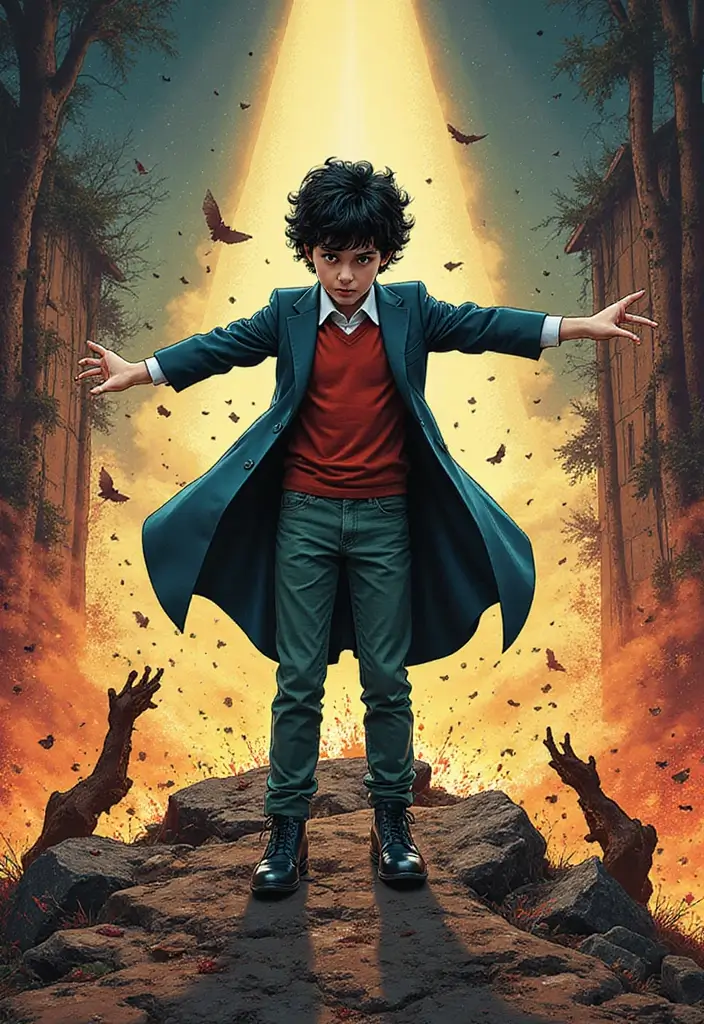 30 Over the Garden Wall Wirt Artworks That Capture His Spirit - 21. Wirt’s Courageous Heart