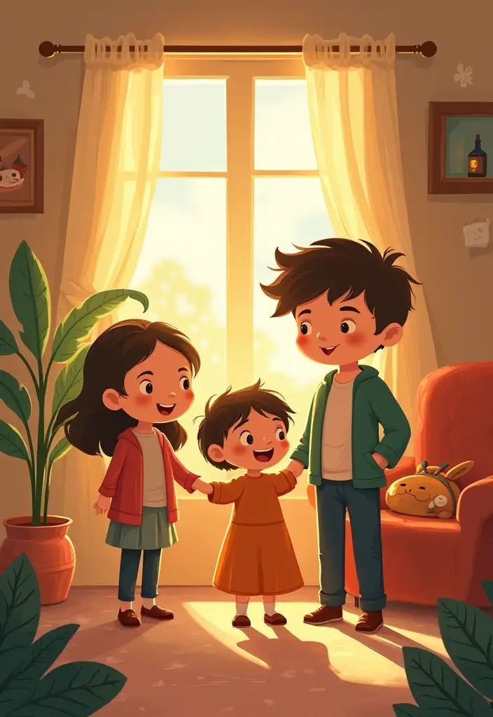 30 Over the Garden Wall Wirt Artworks That Capture His Spirit - 22. Wirt’s Family Ties