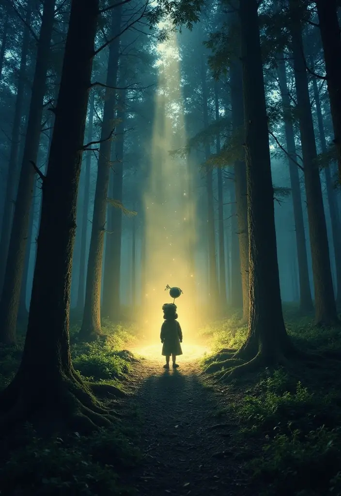 30 Over the Garden Wall Wirt Artworks That Capture His Spirit - 25. Wirt’s Light in Darkness