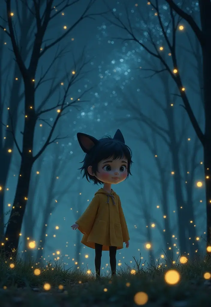 30 Over the Garden Wall Wirt Artworks That Capture His Spirit - 27. Wirt’s Enchanted Night