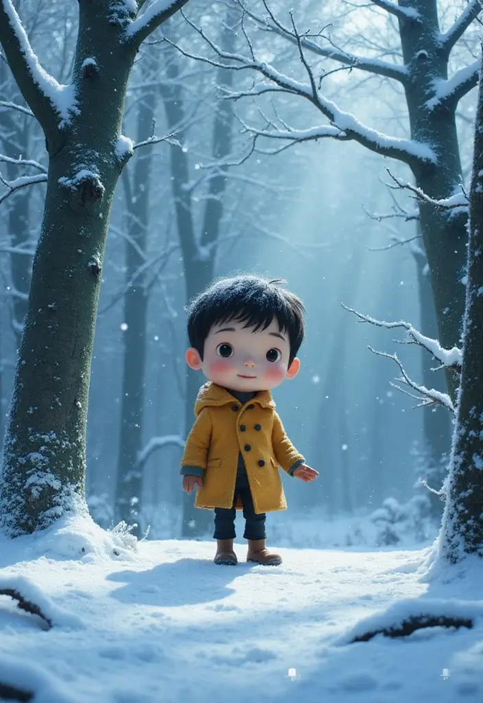 30 Over the Garden Wall Wirt Artworks That Capture His Spirit - 29. Wirt's Winter Wonderland