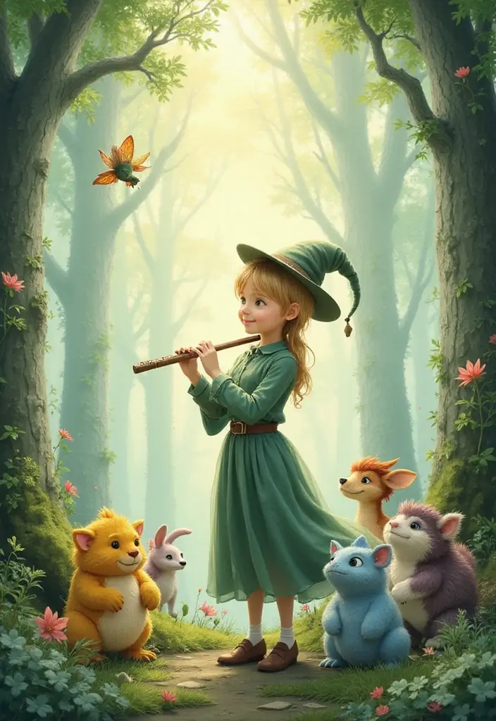 30 Over the Garden Wall Wirt Artworks That Capture His Spirit - 4. Wirt’s Magical Melodies