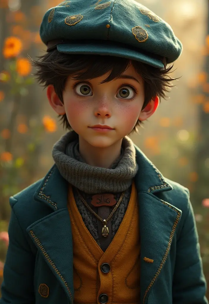 30 Over the Garden Wall Wirt Artworks That Capture His Spirit - 6. Wirt’s Unique Outfit Design