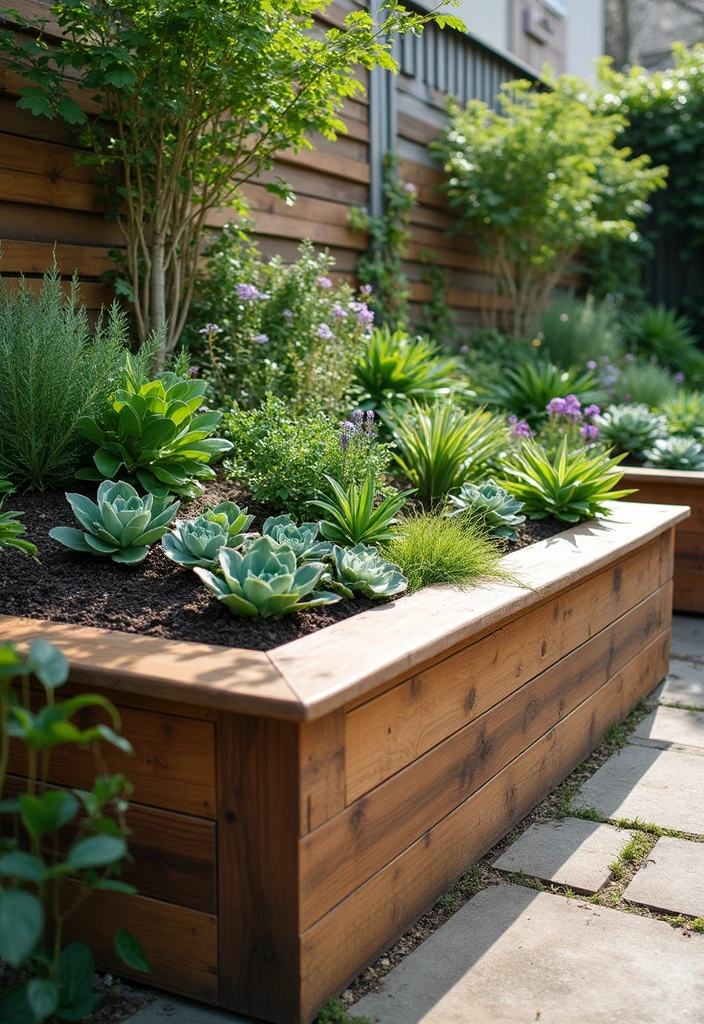 30 Raised Garden Beds Ideas Layout to Maximize Your Space - 27. Bespoke Raised Beds