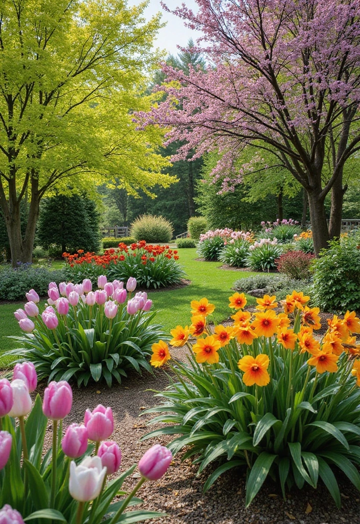 30 Simple Garden Design Ideas to Create a Calm and Beautiful Green Space - 15. Seasonal Color Themes
