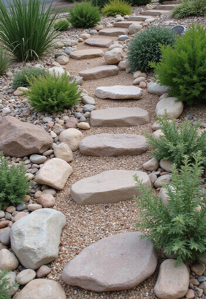 30 Simple Garden Design Ideas to Create a Calm and Beautiful Green Space - 16. Simple Rock Gardens