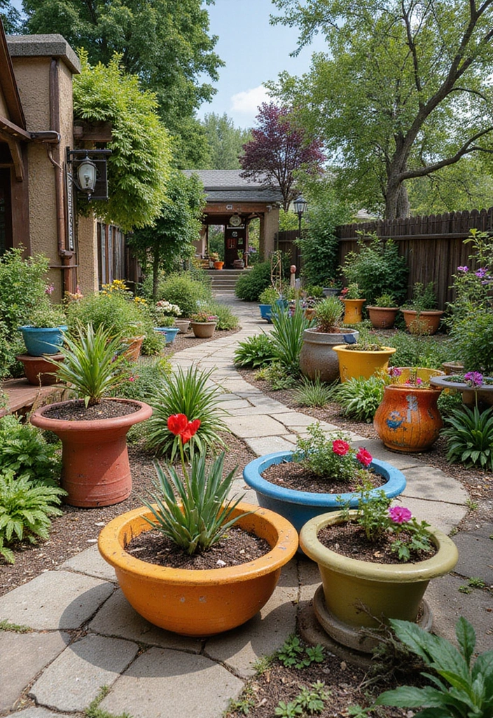 30 Simple Garden Design Ideas to Create a Calm and Beautiful Green Space - 25. Whimsical Planting