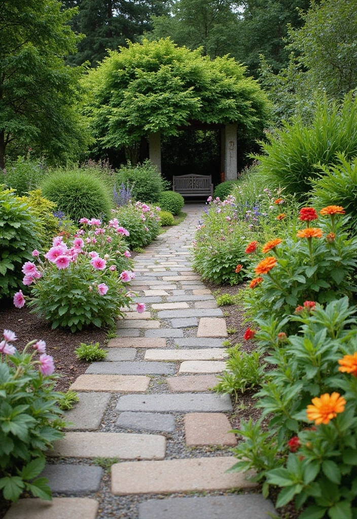 30 Simple Garden Design Ideas to Create a Calm and Beautiful Green Space - 7. Pathways to Create Flow