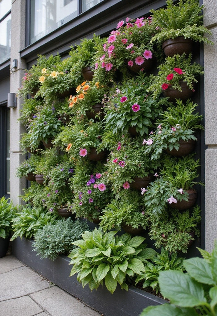 30 Small Garden Design Ideas Layout for Every Type of Yard - 1. Vertical Garden Walls