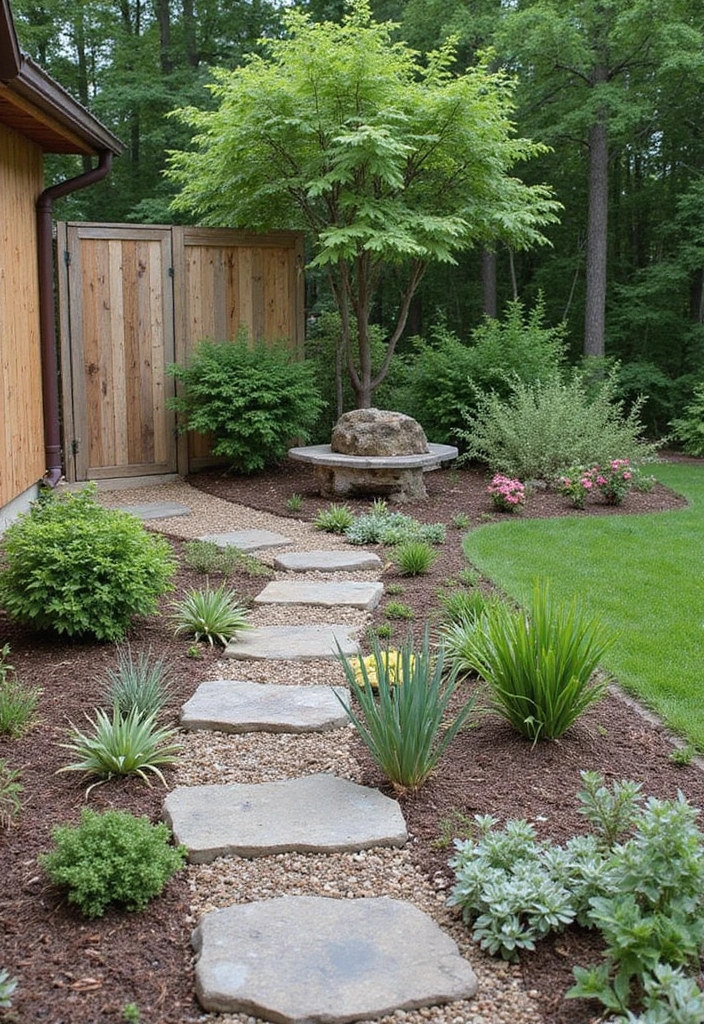 30 Small Garden Design Ideas Layout for Every Type of Yard - 16. Artistic Garden Borders