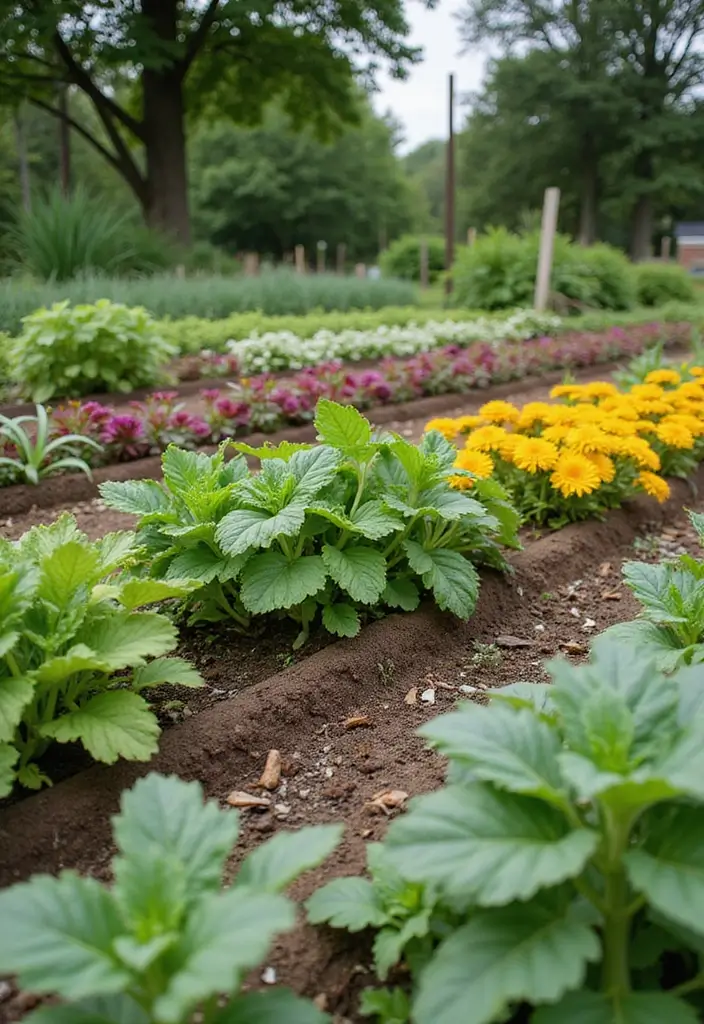 30 Small Garden Design Ideas Layout for Every Type of Yard - 27. Seasonal Veggie Rows