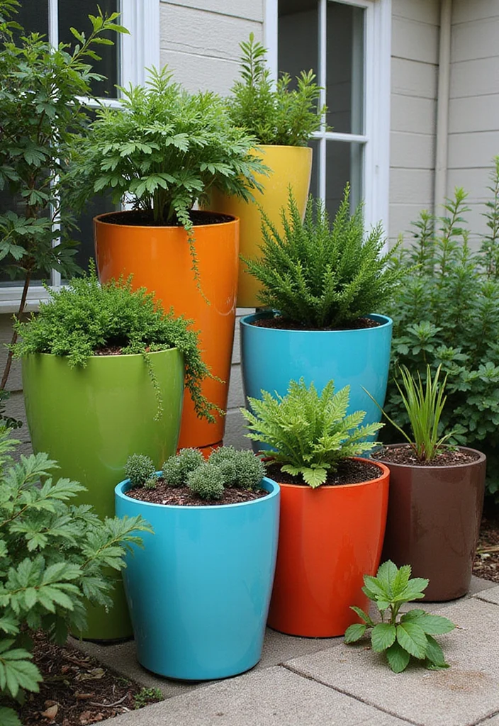 19 Efficient Raised Garden Beds Layout Inspirations for Vertical Gardening - 6. Stackable Planter Boxes