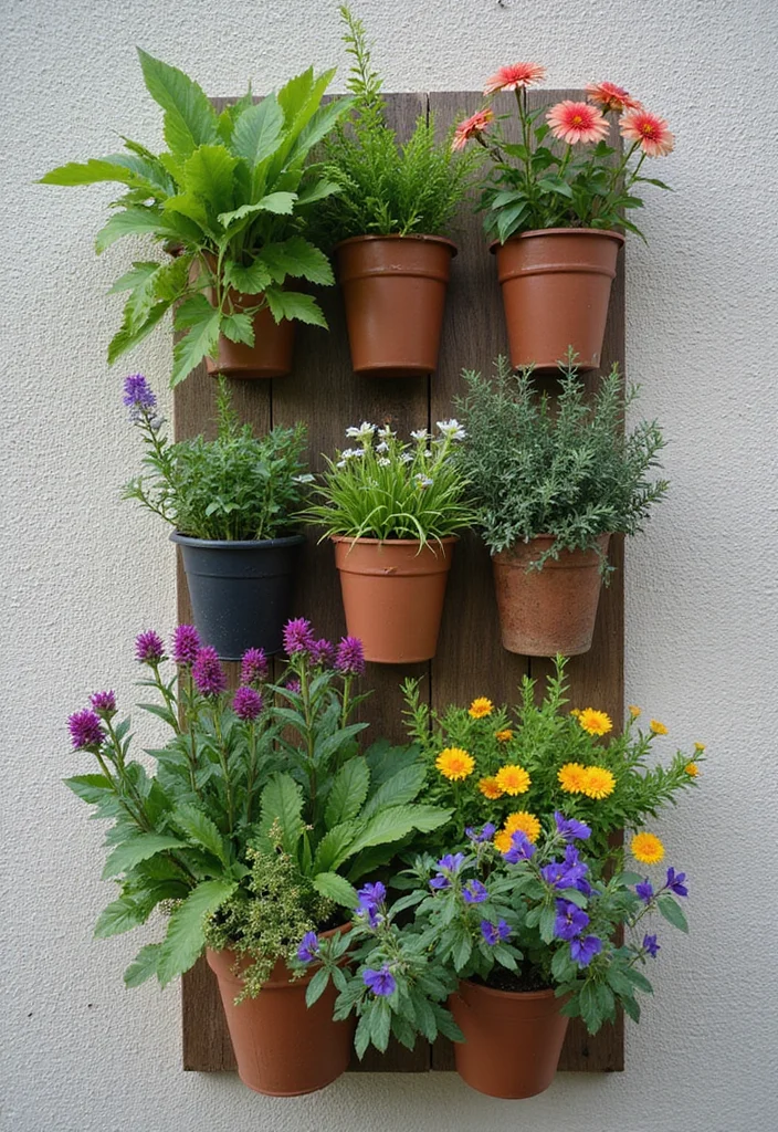 Adorable Home Garden Ideas Game: A Cute Guide with 17 Playful Creative Inspirations - 1. Whimsical Vertical Gardens