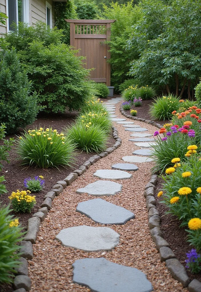 Adorable Home Garden Ideas Game: A Cute Guide with 17 Playful Creative Inspirations - 10. Playful Garden Pathways