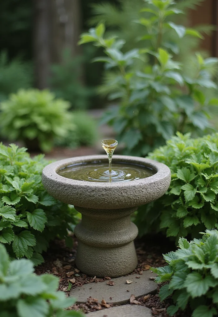 Adorable Home Garden Ideas Game: A Cute Guide with 17 Playful Creative Inspirations - 12. Unique Water Features