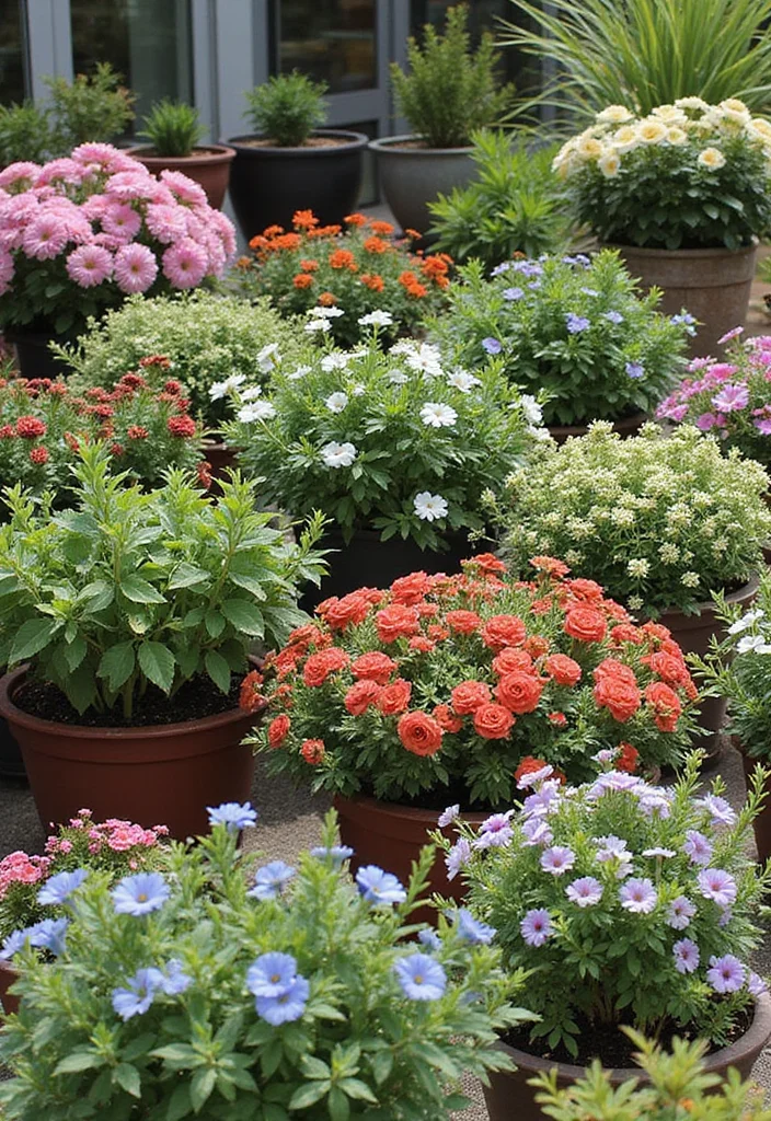 Adorable Home Garden Ideas Game: A Cute Guide with 17 Playful Creative Inspirations - 14. Seasonal Planter Swaps