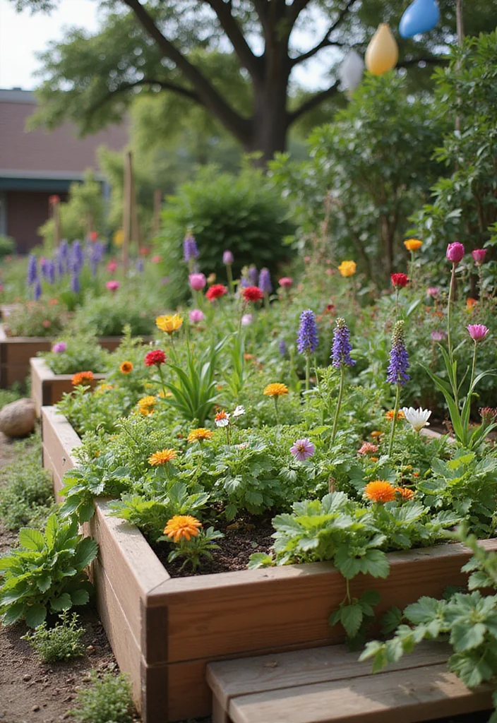 DIY Raised Garden Bed: A Beginner Build Guide with 17 Step-by-Step Project Inspirations - 13. Children’s Garden Bed