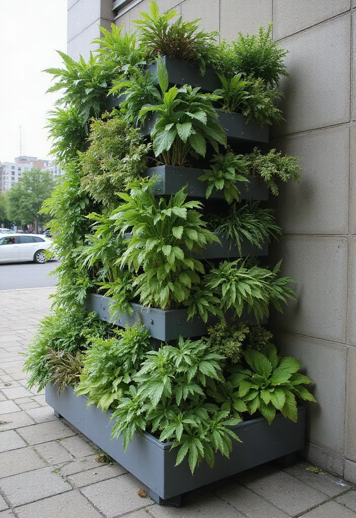 DIY Raised Garden Bed: A Beginner Build Guide with 17 Step-by-Step Project Inspirations - 3. Vertical Garden Bed