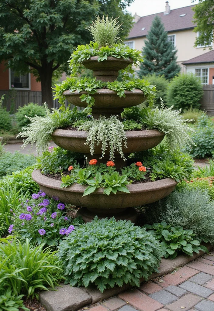 DIY Raised Garden Bed: A Beginner Build Guide with 17 Step-by-Step Project Inspirations - 8. Tiered Garden Bed