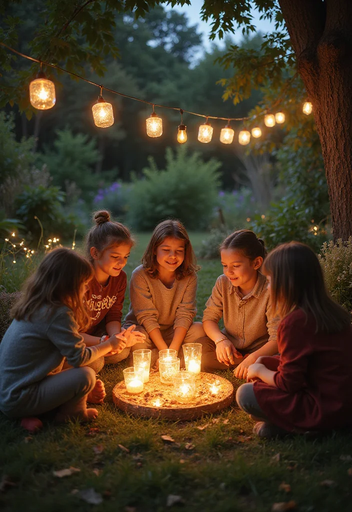 Fairy Garden Birthday Party: A Magical Guide with 19 Whimsical Celebration Inspirations - 18. Starlit Garden Finale