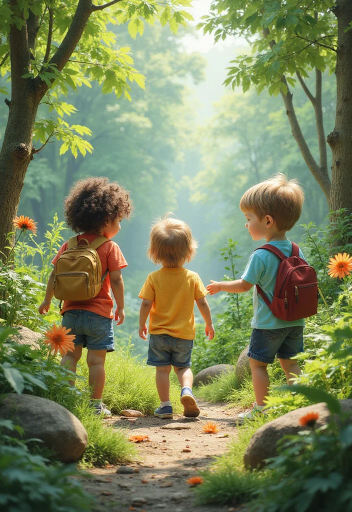 Fairy Garden Theme Party: A Fantasy Guide with 19 Playful Enchanted Inspirations - 19. Nature Walk Discovery