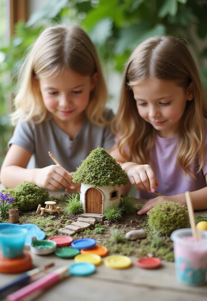 Fairy Garden Theme Party: A Fantasy Guide with 19 Playful Enchanted Inspirations - 6. Fairy Garden Crafts