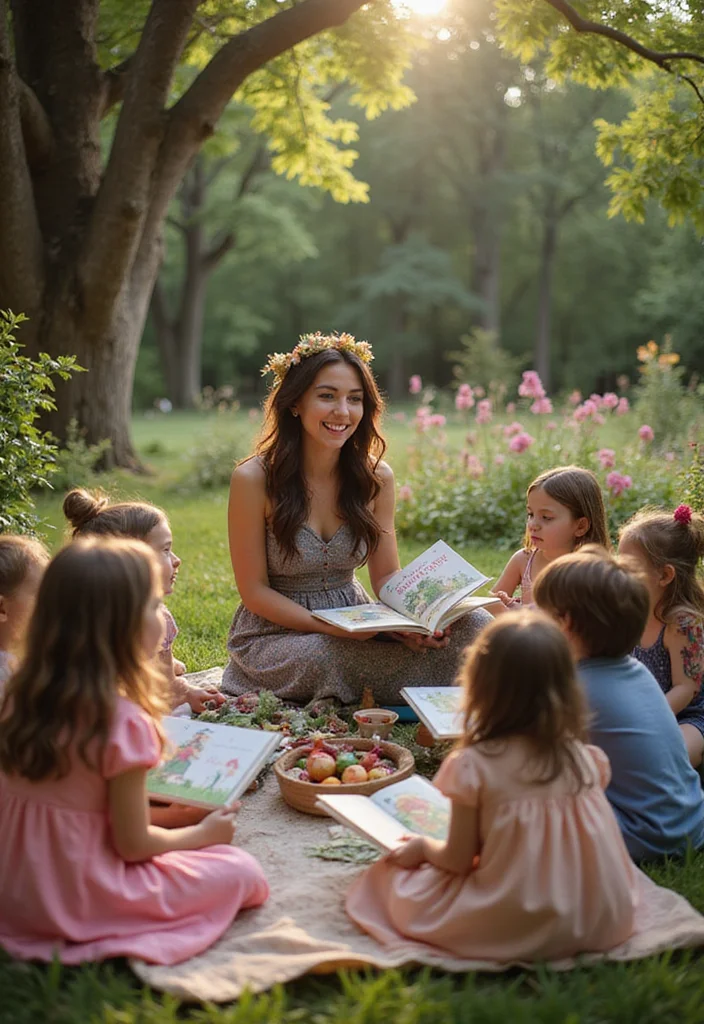 Fairy Garden Theme Party: A Fantasy Guide with 19 Playful Enchanted Inspirations - 9. Fairy Tale Storytime