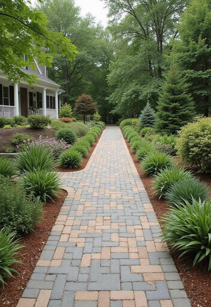 Front Yard Garden Design: A Curb Appeal Guide with 18 Stylish Outdoor Inspirations - 6. Sustainable Hardscaping Options