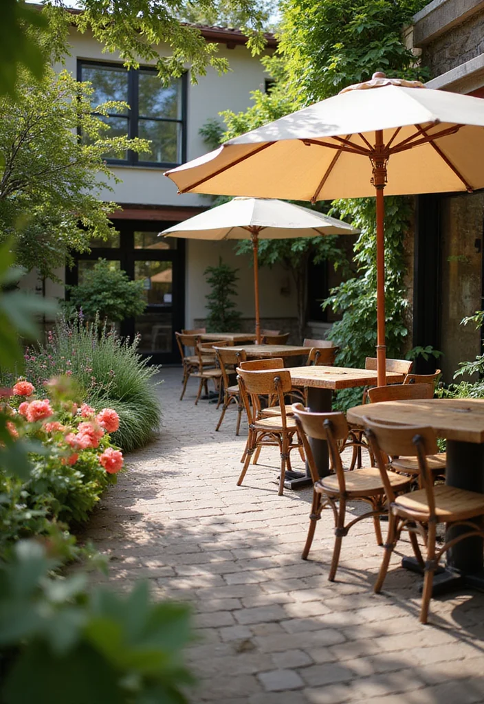 Garden Coffee Shop Design Outdoor: A Cozy Guide with 19 Relaxed Atmosphere Inspirations - 1. Inviting Outdoor Seating