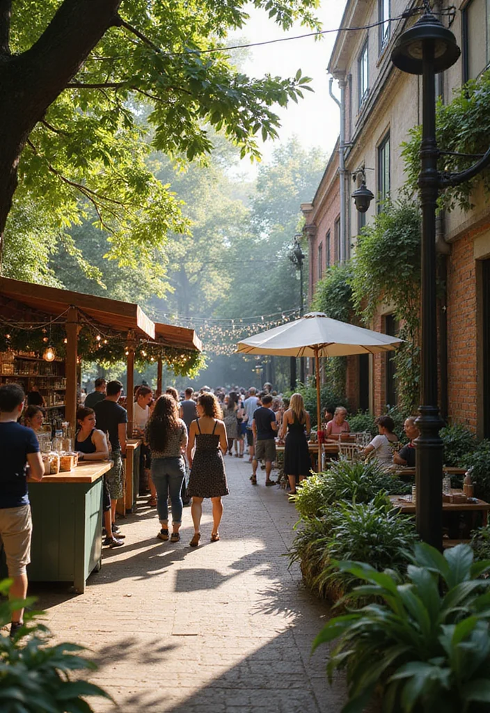 Garden Coffee Shop Design Outdoor: A Cozy Guide with 19 Relaxed Atmosphere Inspirations - 13. Unique Seasonal Events