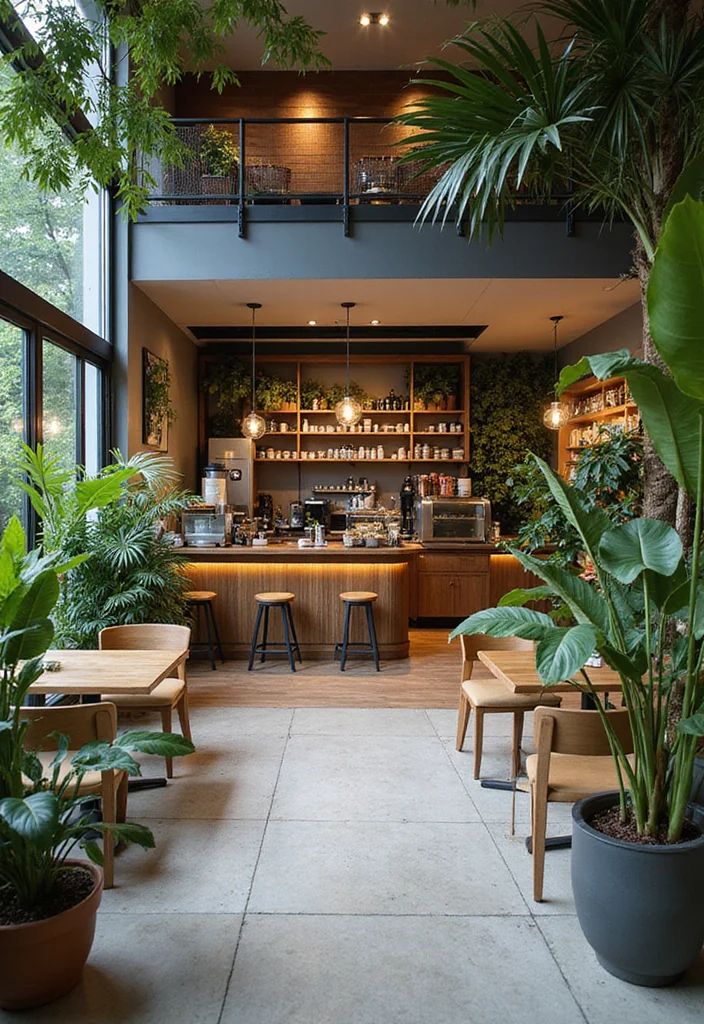 Garden Coffee Shop Design Outdoor: A Cozy Guide with 19 Relaxed Atmosphere Inspirations - 5. Coffee Shop Layout for Flow
