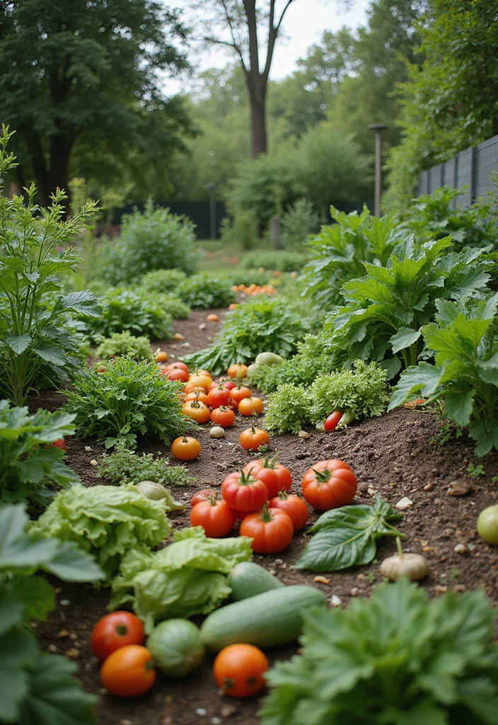 Garden Design Plans Drawing Layout: A Detailed Guide with 19 Planning-Friendly Inspirations - 11. Sustainable Vegetable Gardens