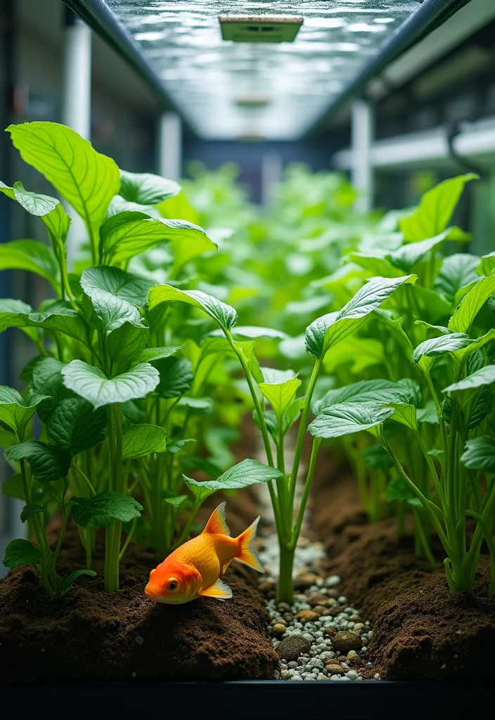 Garden Design Plans Drawing Layout: A Detailed Guide with 19 Planning-Friendly Inspirations - 17. Aquaponics Gardening Systems