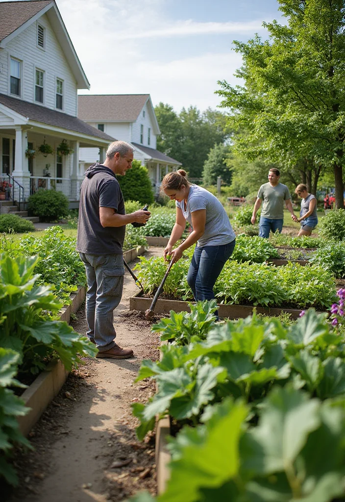 Garden Ideas Front of House: A Practical Guide with 18 Charming Outdoor Inspirations - 7. Community Garden Spaces