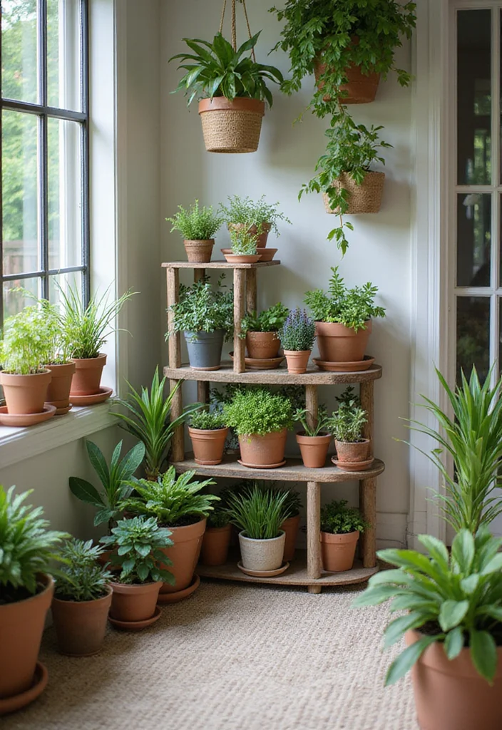 Garden Room Ideas Interior Design: A Cozy Guide with 20 Nature-Infused Styling Inspirations - 14. DIY Projects: Personal Touches