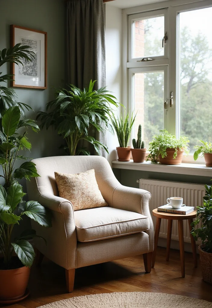 Garden Room Ideas Interior Design: A Cozy Guide with 20 Nature-Infused Styling Inspirations - 2. Cozy Nooks: Reading and Relaxation Spots