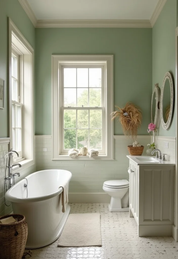 Garden Tub Decor Master Bath: A Relaxing Guide with 19 Spa-Like Styling Inspirations - 3. Spa-Inspired Color Palette