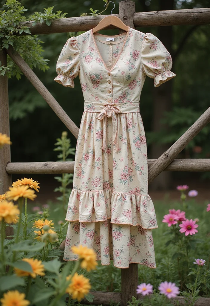 Garden Wedding Guest Dress: A Stylish Guide with 18 Seasonal Outfit Inspirations - 18. Vintage Finds for Unique Style