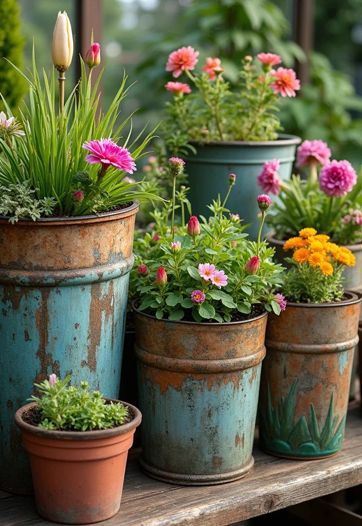 Garden of the Gods Colorado Guide: Exploring Iconic Landscapes with 19 Scenic Inspirations for Your Trip - 17. Crafting Creative Garden Containers