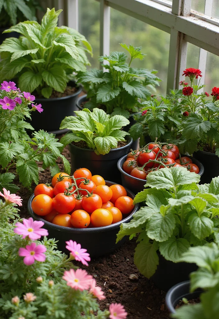 Grow a Garden Design Ideas: A Beginner-Friendly Guide with 17 Simple Concept Inspirations - 6. Edible Container Garden