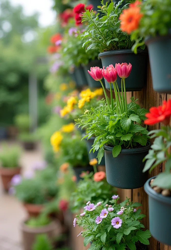 Grow a Garden Layout: A Practical Guide with 18 Easy-to-Follow Layout Inspirations - 1. The Classic Vertical Wall Planter