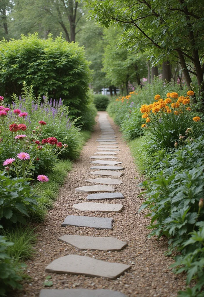 Hayday Farm Design Garden Layouts: A Fun Guide with 19 Farm-Inspired Creative Concepts - 12. The Rustic Pathway