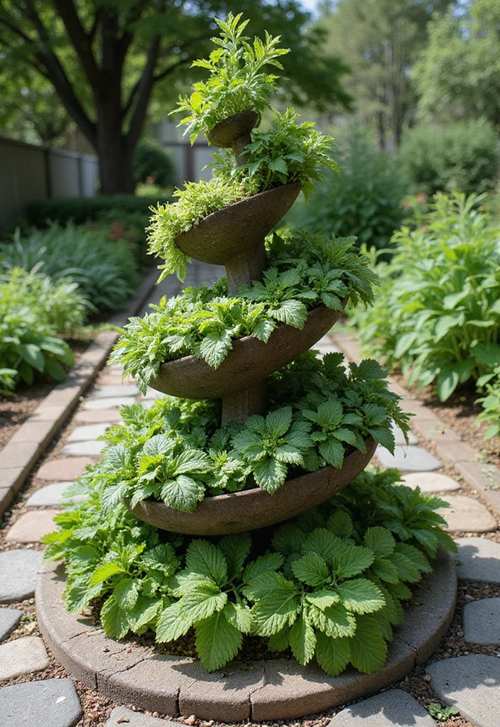 Hayday Farm Design Garden Layouts: A Fun Guide with 19 Farm-Inspired Creative Concepts - 2. The Herb Spiral