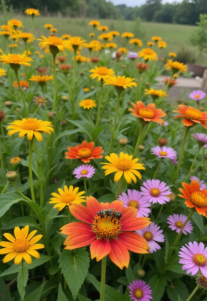 Hayday Farm Design Garden Layouts: A Fun Guide with 19 Farm-Inspired Creative Concepts - 5. The Pollinator Patch